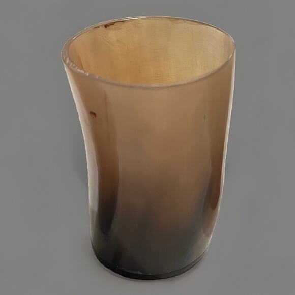 4 VTG Horn Drinking Cups Mugs Steins Shot Beer Wine Viking Ale Glasses Medieval - Picture 3 of 7